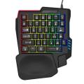 Jedel K601 Single Hand RGB Gaming Keyboard.