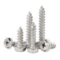 5 -10 pcs 304 Stainless Steel Self-Tapping Phillips Hex Screw Cross Hexagonal Flange Cross Head Screws Wood Nail M3 M4 M5 M6. 
