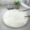Fluffy Fur Carpet Circle shape Rugs, Soft Hairy Fur Rugs Washable Faux Fur Rug For Kids Bedroom Home Decoration Sofas Cushions Mat Soft Carpet Sheepskin Rug (1pc, 70*70cm Circle). 