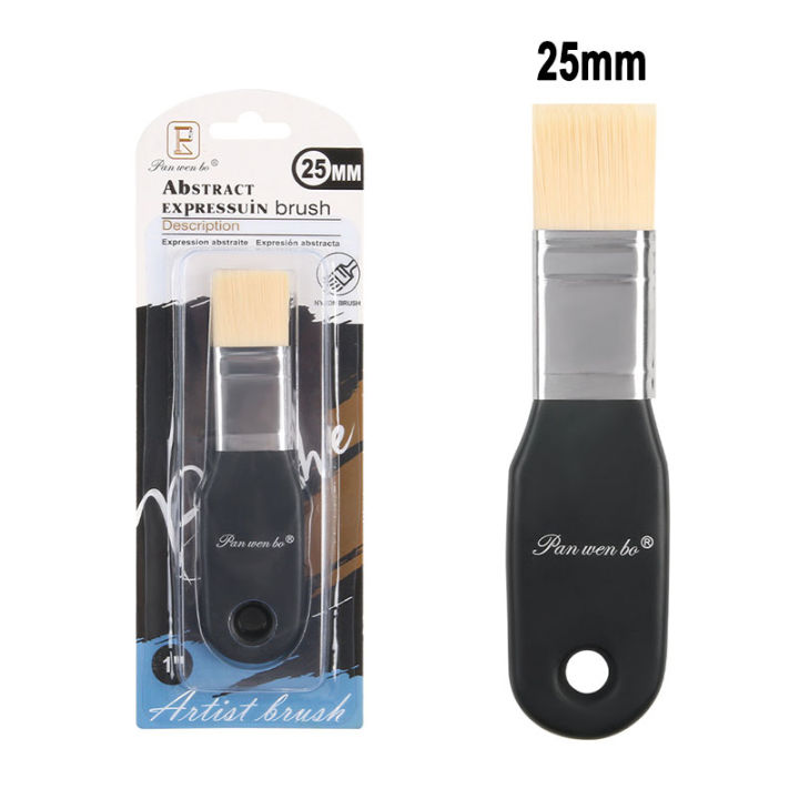 Nylon%20Hair%20Scrubbing%20Brush%2025mm%2050mm%2075mm%20Tip%20For%20Artist%20Acrylic%20Gouache%20Oil%20Watercolor%20Art%20Drawing%20Wooden%20Handle%20Paint%20Brushes%20-%20Image%207