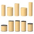 Accessories Multiple Sizes Packaging Boxes Kraft Paper Crafts Storage Box Cylindrical Cardboard Round Tube For Women Girls.