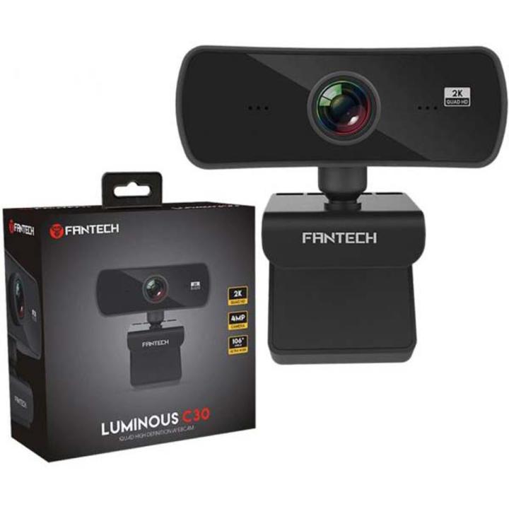FANTECH Luminous C30 2K (2560 X 1440p) 4mp Quad HD Webcam
