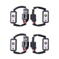 4Pcs Dynamic Turn Signal Indicator LED Taillight Add-on Module Cable Wire for Golf 7 Tail Light.