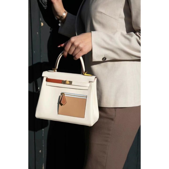 Niche%20design:%20spring%20and%20summer,%20cream%20white,%20color-blocked%20Kylie%20bag,%20contrasting%20inner%20cover,%20Kylie%2025cm%20shoulder%20crossbody%20tote%20-%20Image%203