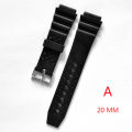 Watch Band Replacement Strap For Casio F-91W 18mm Black Resoptimumin Plastic Wrist Watchstrap with Pins Metal Buckle F91 F91W. 