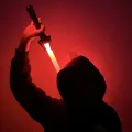 2-in-1 Star Wars Laser Sword 80cm Lightsaber Colorful Flash Stick With Sound For Halloween Dress Up. 