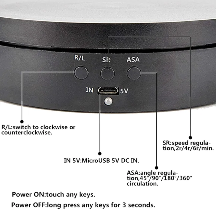 Black%20Rechargeable%20Turntable%20Display%20Stand,%20360%20degree%20Rotation%20Speed/Angle%20Adjustable%20for%20Photography/Jewelry%20Display%20-%20Image%206