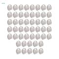 50 Pieces Candy Box Portable Football Pattern Small Gift Box for Baby Shower Ornament.