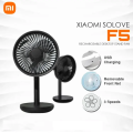 Xiaomi SOLOVE F5 Portable Desktop Fan Electric USB Rechargable Rotatable 3 Speed Small Volume Long Battery Life 4000mAh Batteries. 
