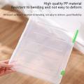 A4 Plastic Portable Case Document File Folder Transparent Paper Organizer Box. 