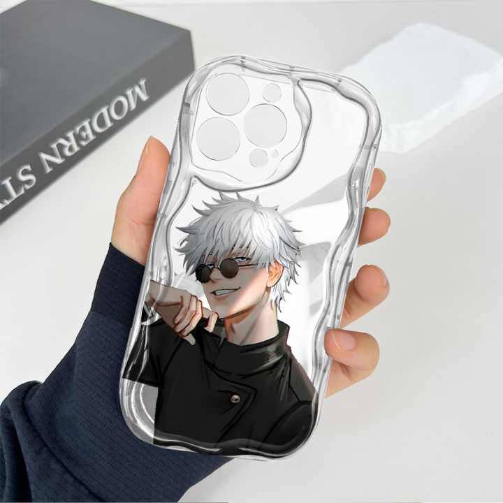 Hontinga%20for%20OPPO%20A12E%20A3S%20Realme%20C1%20Back%20Cover%20Anime%20Cartoon%20Phone%20Case%20Cream%20Texture%20Wavy%20Edge%20Soft%20Mobile%20Cover%20-%20Image%204