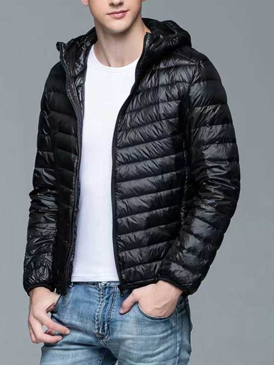 ZAFUL%20Down%20Jacket%20for%20Men%20Solid%20Zipper%20Warm%20Coats%20Quilted%20Hooded%20Puffer%20Jacket%20Winter%20Streetwear%20Parkas%20Basic%20Unisex%20Outwear%20NEW%20-%20Image%202