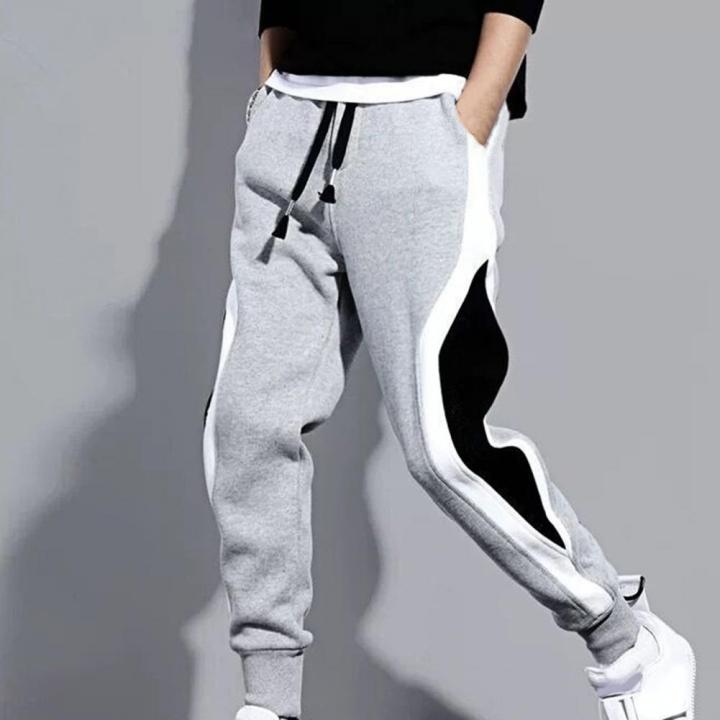 Color%20Matching%20Men%20Pants%20Drawstring%20Casual%20Ankle%20Banded%20Fall%20Trousers%20for%20Work%20-%20Image%205