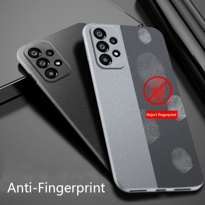 Biruiqu%20For%20Samsung%20Galaxy%20A23%20Shockproof%20Anti%20Slip%20Soft%20TPU%20Sandstone%20Matte%20Back%20Case%20Cover%20-%20Image%207