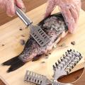 Stainless Steel Fish Scaler Scales Skin Remover. 