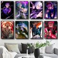 Modular Canvas Jujutsu Kaisen Home Decoration Print Painting Ryomen Sukuna Poster Modern Wall Artwork Pictures For Living Room.