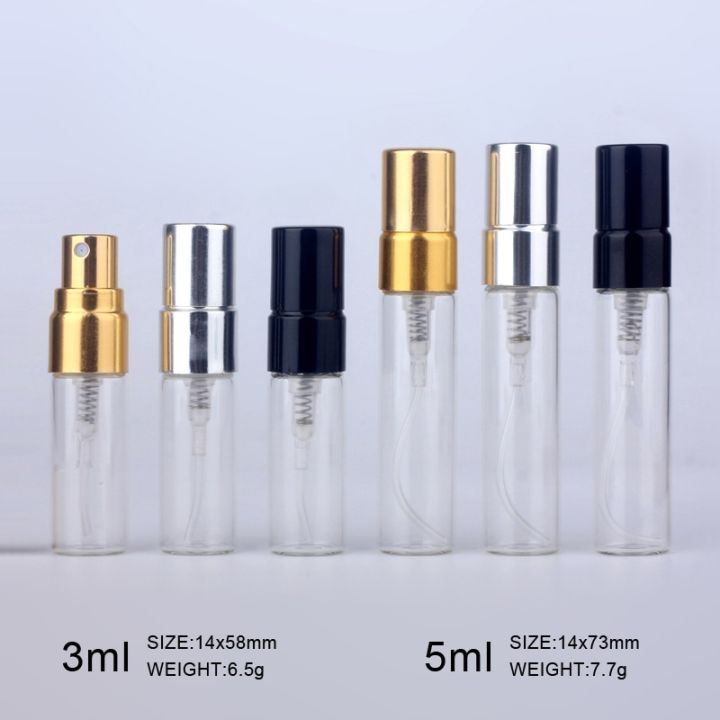 100PCS/Lot%203ml%205ml%20Sample%20Spray%20Bottle%20Portable%20Transparet%20Glass%20Perfume%20Bottle%20Atomizer%20Container%20Travel%20Parfum%20Women%20Perfume%20-%20Image%202