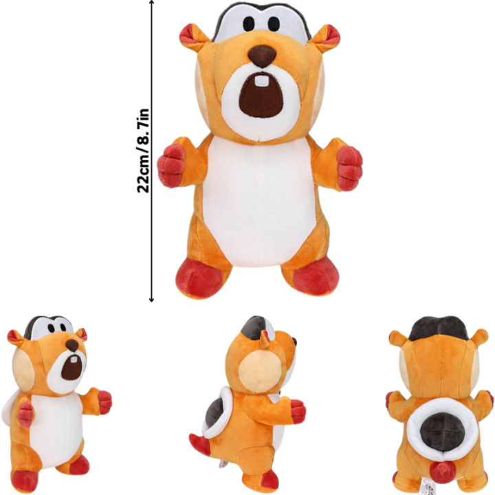 【Trick or Treat Alliance Mall】Kawaii Elephant Mario Luigi Princess Peach Daisy Toadette Plush Toys Poplin Spike Rolla Koopa Condart Dolls