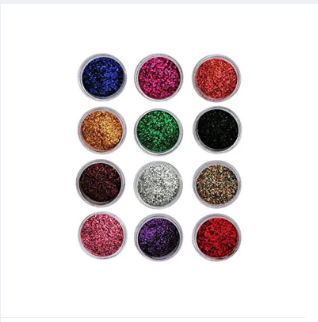 MUA Glitter Eyeshadow 12pcs set - eyeshadow palette