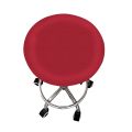 Removable Elastic Round Chair Cover  Solid Color Anti-Dirty Home Chair Slipcover Seat Protector. 