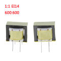2 Pcs audio transformers 600:600 ohm europe 1:1 EI14 isolation transformer. 