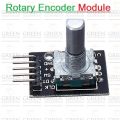 Rotary Encoder Module Arduino Compatible 360 Degree Rotating Encoder KY-040 For AVR PIC Brick Sensor Switch Development Board KY-040. 