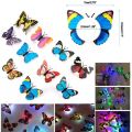 Butterfly shaped home decorating wall light | Color changing LED Wall Sticker - Pure Mall. 
