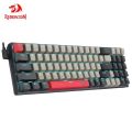REDRAGON K688 USB Mini Mechanical Gaming Keyboard Blue Red Switch 78 Keys Wired Gamer for Computer PC Laptop.