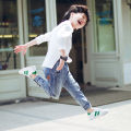 Kids Jeans Fashion Spring Autumn Boys Denim Pants Children Clothing 4 6 7 8 9 10 11 12 13 Years Baby Boy Casual Cowboy Trousers.