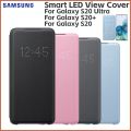 Original SAMSUNG Galaxy S20 S20+ S20 Plus S20 Ultra 5G Smart LED View Cover Sleep Case Protective Case All-Inclusive Anti-Fall. 