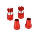 RC Transmitter Stick Ends Controller Thumb Rocker M3 Thread ,Red.