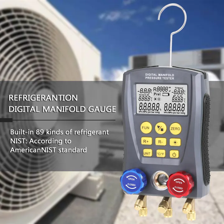 KOGEEK%20Pressure%20Gauge%20Refrigeration%20Digital%20Vacuum%20Pressure%20Manifold%20Tester%20Meter%20HVAC%20Temperature%20Tester%20-%20Image%205