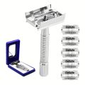 Alshabab Double Edge Stainless steel Safety Razor  for men. 