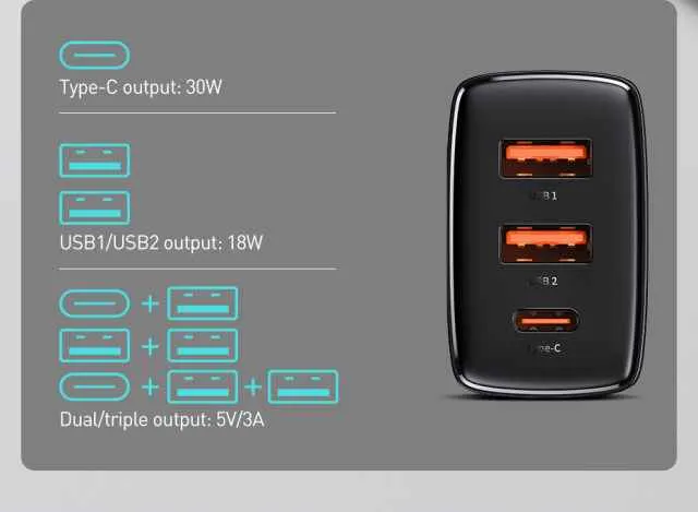 BASEUS%20Compact%20Quick%20Charger%202USB+Type-C%20Three%20Ports%2030W%20Travel%20Power%20Adapter%20US%20Plug%20-%20Image%205