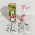 Portable and Electric Blender Bottle Juicer for Shakes and Smoothies, Mini Juicer Wireless Bottle for Traveling (Multicolour) USB Chargeable Juicer Blender 4 Blades 350ml - Portable Juicer Cup & Smoothie Maker. 