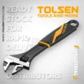 TOLSEN 12" Adjustable Wrench (300mm) Industrial series 15311 - Kings Trading. 