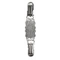 2X Retro Cardigan Clip Sweater Clip Women Filigree Cinch for Back of Dresses Shawl Clip.