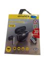 Awei T50 TWS True Wireless Sports  Bluetooth Earbuds - Black. 