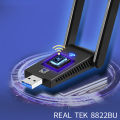 1300Mbps USB 3.0 WiFi Bluetooth 5.0 Adapter 2in1 Dongle Dual Band 2.4G 5GHz WiFi 5 Network Wireless Wlan Receiver DRIVER FREE. 