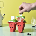 Ice Cream Popsicles Mold Watermelon Shaped Ice For Molds.