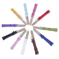 12mm plain weave PU leather strap watchband new candy colors watch straps GJCUTE. 