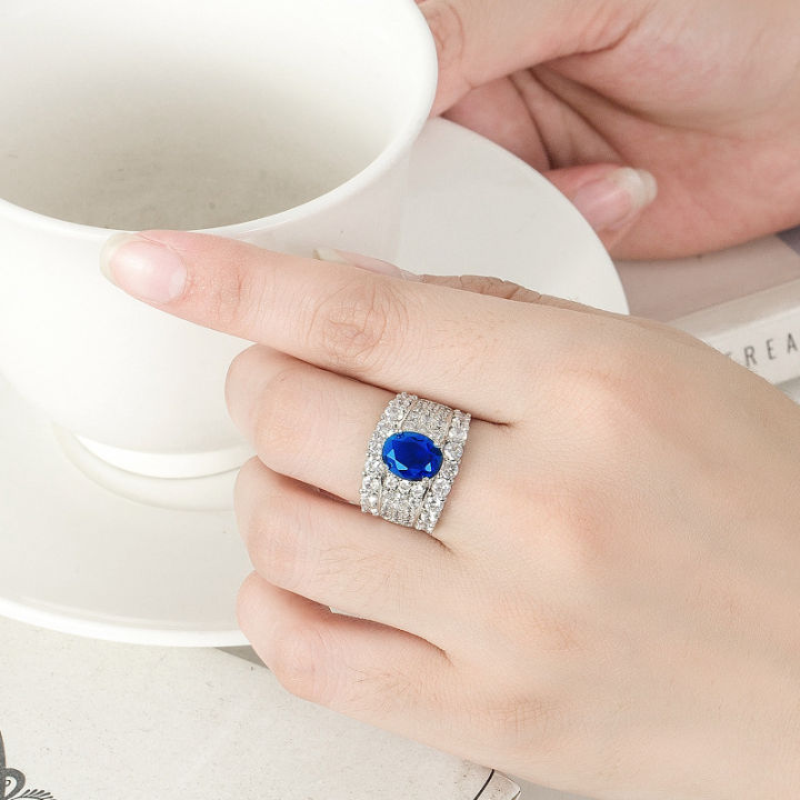 Live%20Sale%20Full%20Diamond%20Colored%20Stone%20Ring%20Opening%20Set%202%20Carat%20High%20Carbon%20Diamond%20Egg%20Shaped%20Diamond%20Deep%20Blue%20Citrine%20Ring%20-%20Image%204
