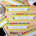 Classroom Name Plates Name Labels DIY with Glue Point Dots Supply Wide Application Name Tags Name. 