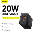 Baseus 20w Usb Charger Holder Type C Pd Quick Charging Dual Port Usb Portable Phone Charger.