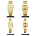 LIEBIG Luxury Stainless Steel Bracelet Golden Quartz Watch Men Women Watches Casual Wristwatches Female Male Clock Reloj Hombre. 