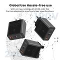 【Ready Stock+FREE Shipping+COD 】50W GaN Charger USB Wall Charger Fast Charging PD Type C Cell Phone Charger Adapter For iphone 14 13 12 Xiaomi Huawei Samsung.