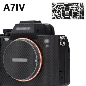 Bilashmart A7M4 Camera Body Sticker Protective Skin Film Kit For Sony A7IV a7iv 3M Sticker Anti-Scratch Decoration Wrap Accessories
