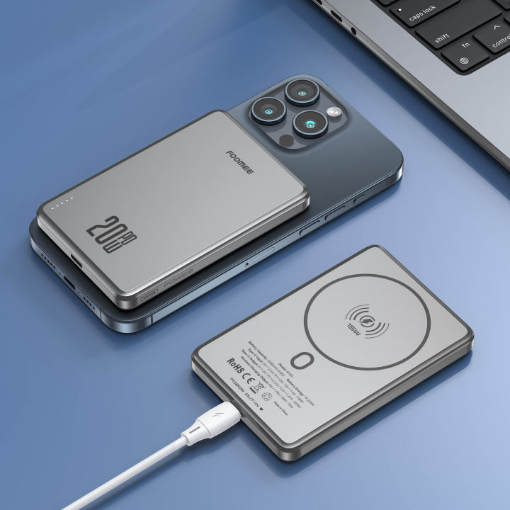 FOOMEE%20AM05%205000mAh%20Ultra-Thin%20Magnetic%20Wireless%20Power%20Bank%20-%20Image%206