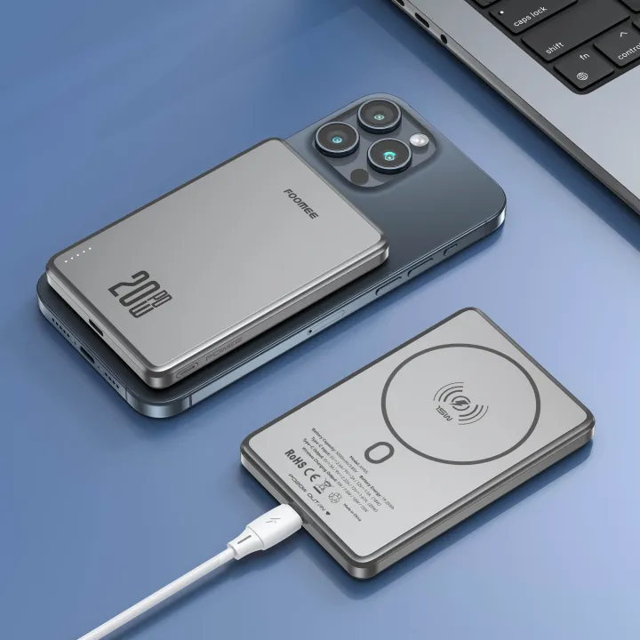 FOOMEE%20AM05%205000mAh%20Ultra-Thin%20Magnetic%20Wireless%20Power%20Bank%20-%20Image%206