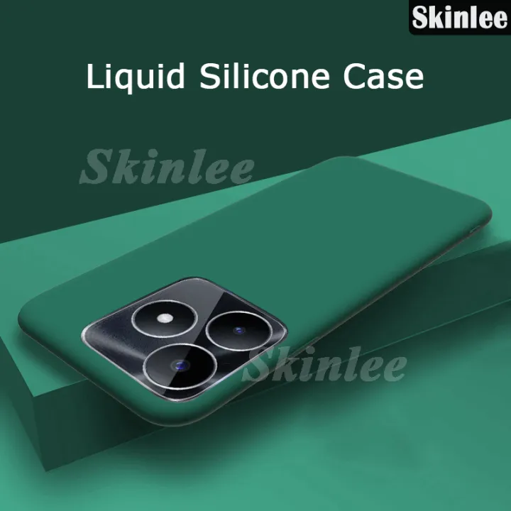 Phone case For Realme C61 Back cover Soft Liquid Skin friendly Silicone Rubber Environmentally Cover For Realme C63 Cover cases